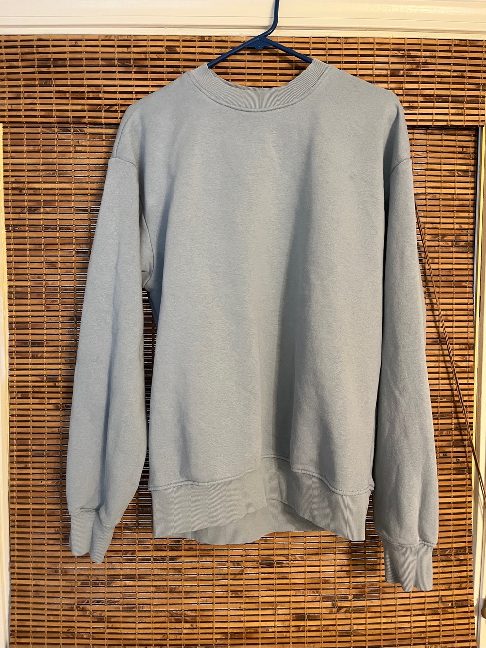 Paper Denim & Cloth Men's Light Blue Crewneck Sweatshirt